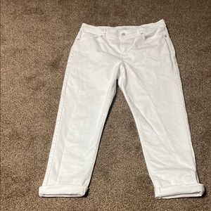 Loft Women's White Jeans